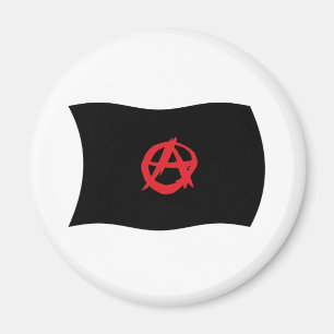 Aimant Drapeau du Mouvement Anarchiste
