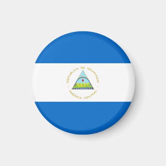 Aimant Drapeau du Nicaragua (Devant)
