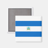 Aimant Drapeau du Nicaragua (Recto/Verso)