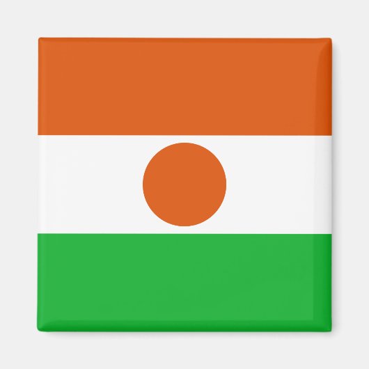 Aimant Drapeau du Niger (Devant)