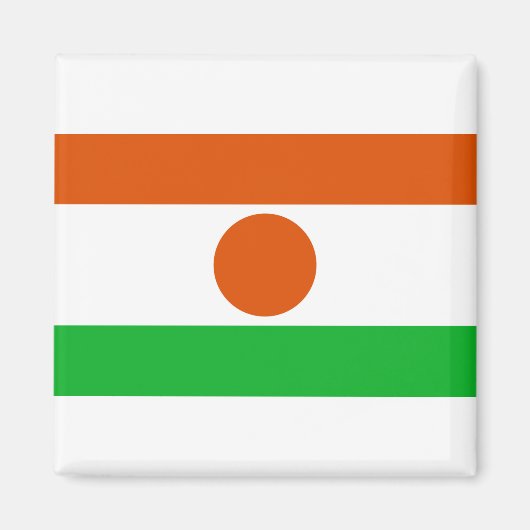 Aimant Drapeau du Niger (Devant)
