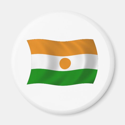 Aimant Drapeau du Niger (Devant)