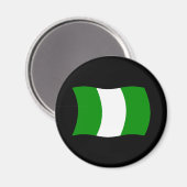 Aimant Drapeau du Nigéria (Recto/Verso)