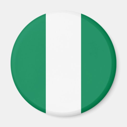 Aimant Drapeau du Nigeria (Devant)