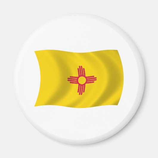 Aimant Drapeau du Nouveau-Mexique (Devant)