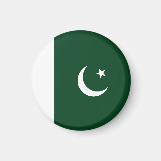 Aimant Drapeau du Pakistan (Devant)