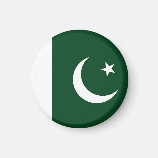 Aimant Drapeau du Pakistan (Devant)
