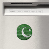Aimant Drapeau du Pakistan (In Situ (Lave-vaisselle))