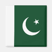 Aimant Drapeau du Pakistan (Devant)