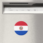 Aimant Drapeau du Paraguay (In Situ (Lave-vaisselle))