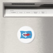 Aimant Drapeau du Peuple Aïnou (In Situ (Lave-vaisselle))
