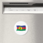 Aimant Drapeau du peuple kanak (In Situ (Lave-vaisselle))