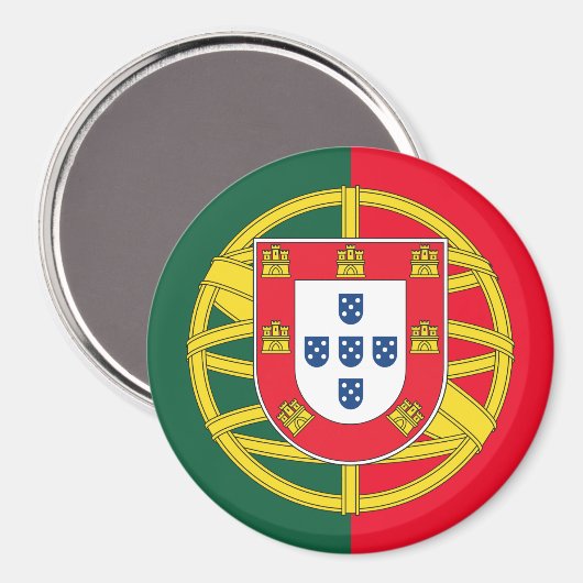 Aimant Drapeau du Portugal (Recto/Verso)