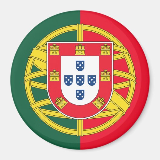 Aimant Drapeau du Portugal (Devant)