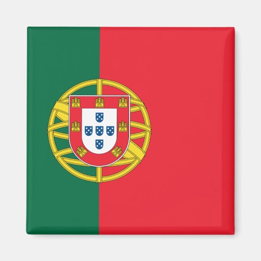 Aimant Drapeau du Portugal (Devant)