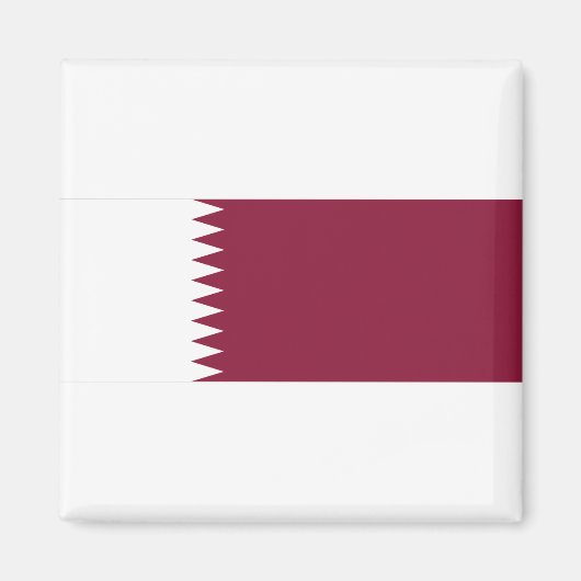 Aimant Drapeau du Qatar (Devant)