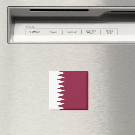 Aimant Drapeau du Qatar (In Situ (Lave-vaisselle))