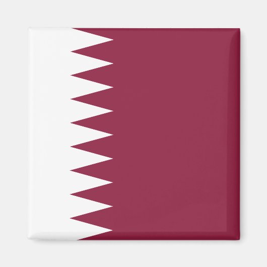 Aimant Drapeau du Qatar (Devant)