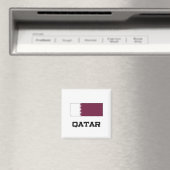 Aimant Drapeau du Qatar (In Situ (Lave-vaisselle))