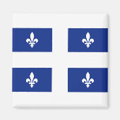 Aimant Drapeau du Québec (Devant)