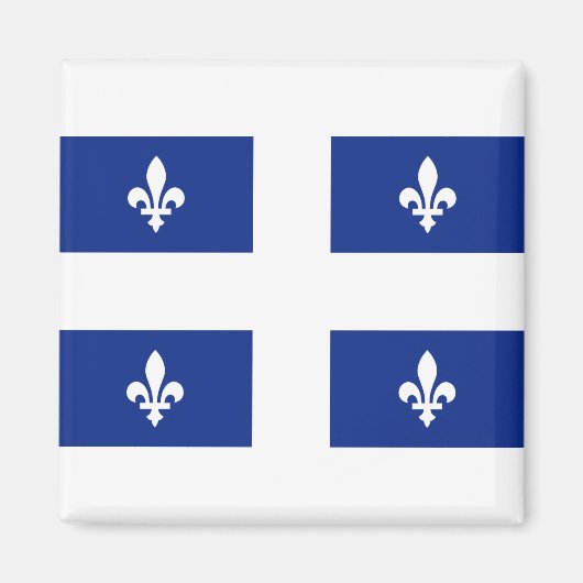 Aimant Drapeau du Québec (Devant)