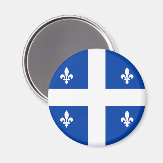 Aimant Drapeau du Québec (Recto/Verso)