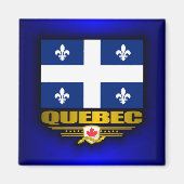 Aimant Drapeau du Québec (Devant)