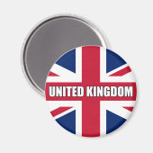 Aimant Drapeau du Royaume-Uni (Recto/Verso)