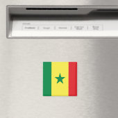 Aimant Drapeau du Sénégal (In Situ (Lave-vaisselle))