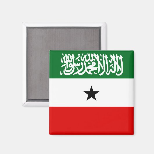 Aimant Drapeau du Somaliland (Recto/Verso)