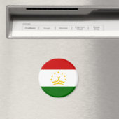 Aimant Drapeau du Tadjikistan (In Situ (Lave-vaisselle))