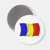Aimant Drapeau du Tchad (Recto/Verso)