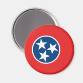 Aimant Drapeau du Tennessee (Recto/Verso)