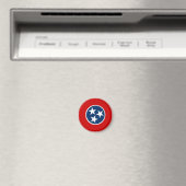 Aimant Drapeau du Tennessee (In Situ (Lave-vaisselle))
