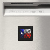 Aimant Drapeau du Texas (In Situ (Lave-vaisselle))
