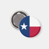 Aimant Drapeau du Texas & Texas, États-Unis vacances/spor (Recto/Verso)