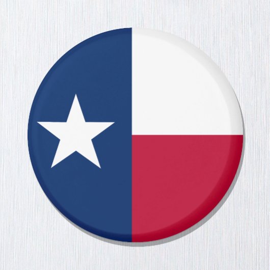 Aimant Drapeau du Texas & Texas, États-Unis vacances/spor