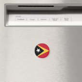 Aimant Drapeau du Timor oriental (In Situ (Lave-vaisselle))