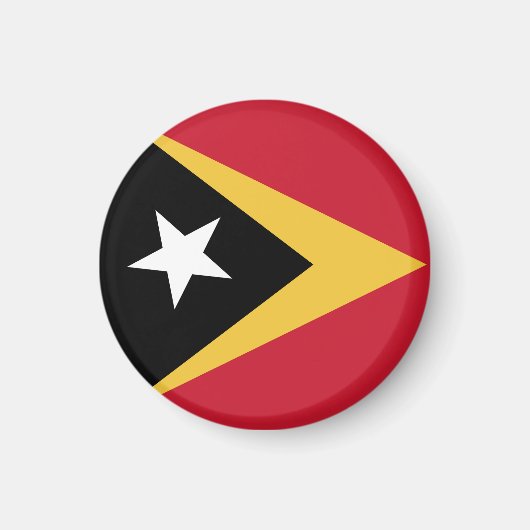 Aimant Drapeau du Timor oriental (Devant)