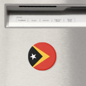 Aimant Drapeau du Timor oriental (In Situ (Lave-vaisselle))