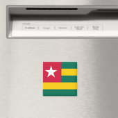 Aimant Drapeau du Togo (In Situ (Lave-vaisselle))