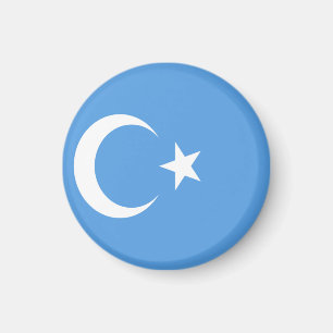 Aimant Drapeau du Turkestan oriental Ouyghur