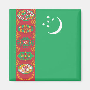 Aimant Drapeau du Turkménistan