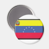 Aimant Drapeau du Venezuela (Recto/Verso)