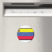 Aimant Drapeau du Venezuela (In Situ (Lave-vaisselle))