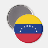 Aimant Drapeau du Venezuela (Recto/Verso)
