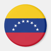 Aimant Drapeau du Venezuela (Devant)
