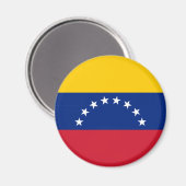Aimant Drapeau du Venezuela (Recto/Verso)