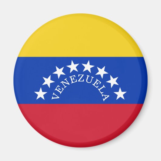 Aimant drapeau du venezuela (Devant)