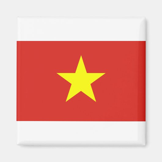 Aimant Drapeau du Viet Nam (Devant)